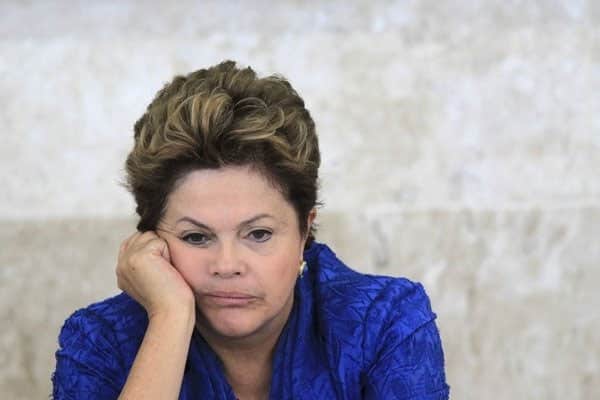 dilma chateada